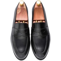 Skolyx Black Penny Loafer