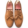 Skolyx Tassel Loafer Light Brown Suede