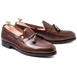 Skolyx Dark Brown Tassel Loafer