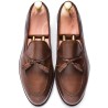 Skolyx Dark Brown Tassel Loafer