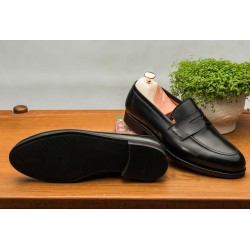 Skolyx Black Penny Loafer