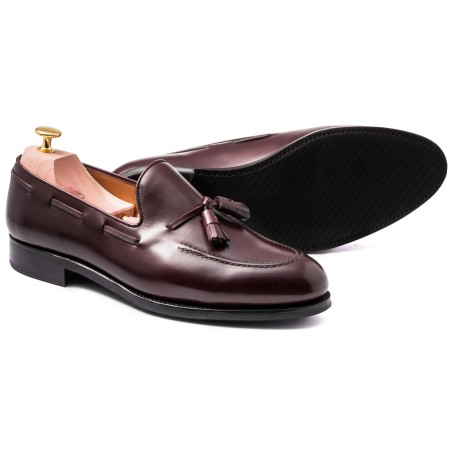 Skolyx Burgundy Tassel Loafer | World class shoes | Skolyx