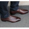 TLB Artista Cap Toe Balmoral Oxford Vegano Dark Brown