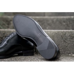 TLB Artista Brogued Cap Oxford Black GMTO