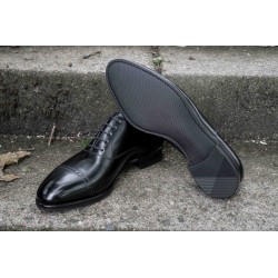 TLB Artista Brogued Cap Oxford Black GMTO