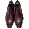 TLB Artista Faux Full Brogue Vegano Burgundy