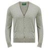 Alan Paine cardigan merino wool oatmeal