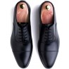 Skolyx black cap toe oxford