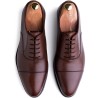 Skolyx dark brown cap toe oxford