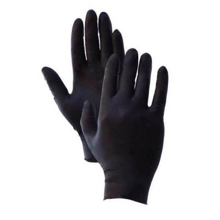 Cheap black deals latex gloves