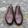 TLB Artista Austerity Brogue Vegano Brown GMTO