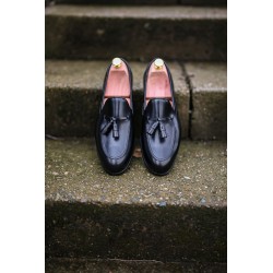 Skolyx Black Tassel Loafer