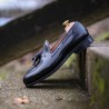 Skolyx Black Tassel Loafer