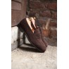 Skolyx Penny Loafer Dark Brown Suede