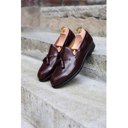 Skolyx Burgundy Tassel Loafer