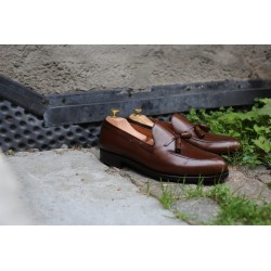 Skolyx Dark Brown Tassel Loafer