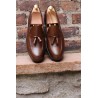 Skolyx Dark Brown Tassel Loafer