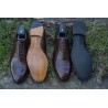 TLB Artista Plain Cap Toe Oxford Vegano Dark Brown