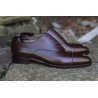 TLB Artista Plain Cap Toe Oxford Vegano Dark Brown