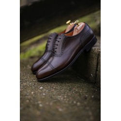 Skolyx Dark Brown Adelaide Oxford | World class shoes | Skolyx