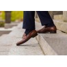 Skolyx Dark Brown Penny Loafer | World class shoes | Skolyx