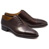 TLB Artista Brogued Cap Oxford Vegano Dark Brown