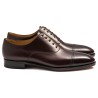 TLB Artista Brogued Cap Oxford Vegano Dark Brown