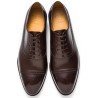 TLB Artista Balmoral Semi Brogue Vegano Dark Brown