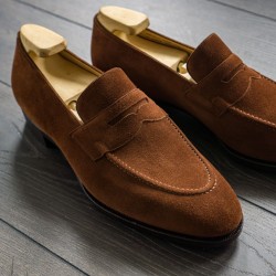 TLB Artista Penny Loafer Polo Suede | Skolyx