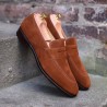 TLB Artista Penny Loafer Polo Suede | Skolyx