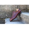 Yanko semi brogue burgundy | World class shoes | Skolyx