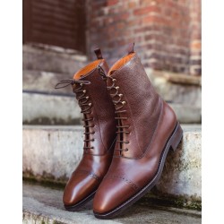 Yanko Balmoral boot dark brown | World class shoes | Skolyx