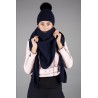 Cashmere blend beanie and cashmere blend scarf package | Skolyx