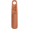 Shoehorn in cedar wood 20 cm with engraving | Skolyx