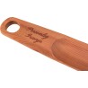 Shoehorn in cedar wood 20 cm with engraving | Skolyx