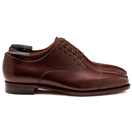 TLB Artista Plain Cap Toe Oxford Vegano Dark Brown | Skolyx