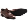 TLB Artista Brogued Cap Toe Balmoral Oxford Dark Brown Museum Calf | Skolyx