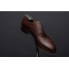 TLB Artista Plain Cap Toe Oxford Vegano Dark Brown | Skolyx