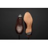 TLB Artista Plain Cap Toe Oxford Vegano Dark Brown | Skolyx