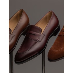 TLB Artista Penny Loafer Vegano Burgundy | Skolyx