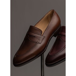 TLB Artista Penny Loafer Vegano Brown | Skolyx