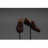 TLB Artista Penny Loafer Dark Brown Suede | Skolyx