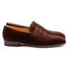 TLB Artista Penny Loafer Dark Brown Suede | Skolyx