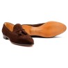 TLB Artista Tassel Loafer Dunkelbraun Wildleder | Skolyx