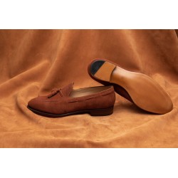 TLB Artista Tassel Loafer Polo Suede | Skolyx