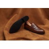 Skolyx Dark Brown Penny Loafer | World class shoes | Skolyx