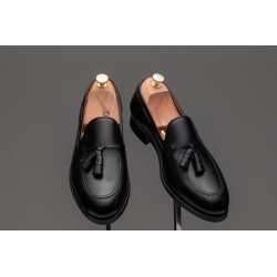 Skolyx Black Tassel Loafer | Experts on quality shoes | Skolyx