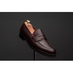 Skolyx Burgundy Penny Loafer | Experts on quality shoes | Skolyx