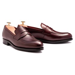 Skolyx Burgundy Penny Loafer | Experts on quality shoes | Skolyx