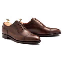 Skolyx Dark Brown Adelaide Oxford | World class shoes | Skolyx